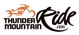 THUNDER MOUNTAIN RIDE.COM logo