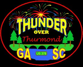 THUNDER OVER THURMOND GA US 370 SC logo