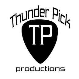 THUNDER PICK PRODUCTIONS TP logo