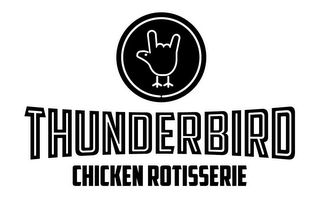 THUNDERBIRD CHICKEN ROTISSERIE logo