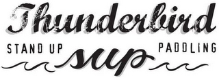 THUNDERBIRD STAND UP PADDLING SUP logo