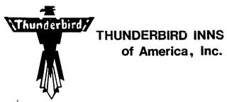 THUNDERBIRD THUNDERBIRD INNS OF AMERICA INC. logo