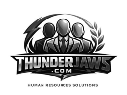 THUNDERJAWS.COM HUMAN RESOURCES SOLUTIONS logo
