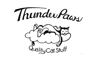 THUNDERPAWS QUALITY CAT STUFF logo