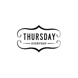 THURSDAY EVERYDAY logo