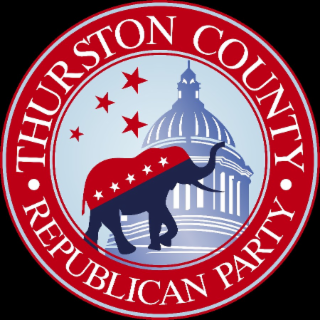 • THURSTON COUNTY • REPUBLICAN PARTY logo
