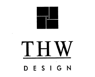 THW DESIGN logo