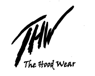 THW THE HOOD WEAR logo