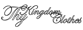 THY KINGDOM CLOTHES logo