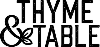 THYME & TABLE logo