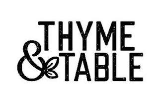 THYME & TABLE logo