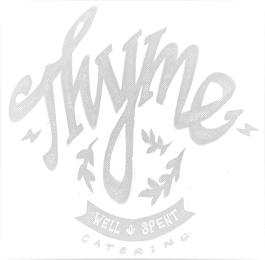 THYME WELL SPENT CATERING logo