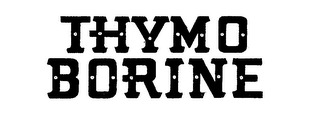 THYMO BORINE logo