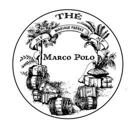 THÉ MF MARIAGE FRERES MARCO POLO logo