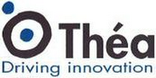 THÉA DRIVING INNOVATION logo