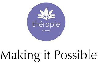 THÉRAPIE CLINIC MAKING IT POSSIBLE logo