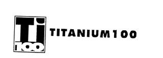 TI 100 TITANIUM 100 logo