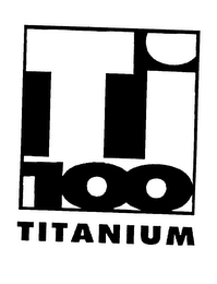TI 100 TITANIUM logo