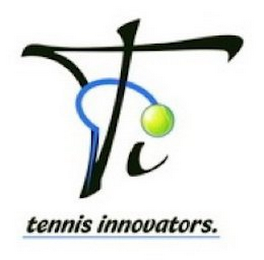 TI TENNIS INNOVATORS. logo