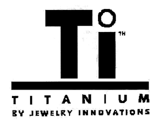TI TITANIUM BY JEWELRY INNOVATIONS logo