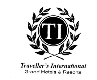 TI TRAVELLER'S INTERNATIONAL GRAND HOTELS & RESORTS logo
