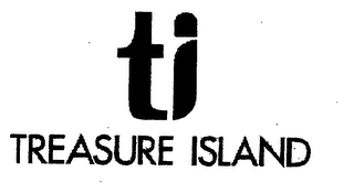 TI TREASURE ISLAND logo