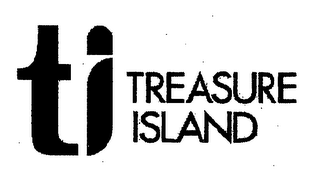 TI TREASURE ISLAND logo