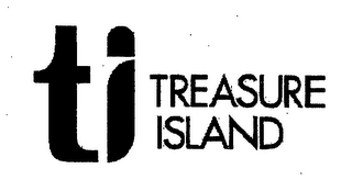 TI TREASURE ISLAND logo