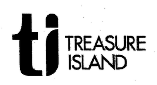TI TREASURE ISLAND logo