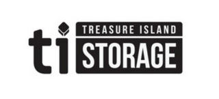 TI TREASURE ISLAND STORAGE logo