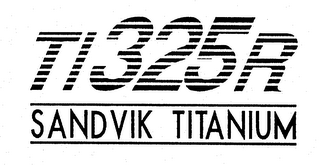 TI325R SANDVIK TITANIUM logo