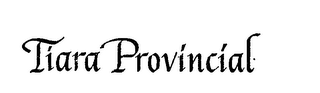 TIARA PROVINCIAL logo
