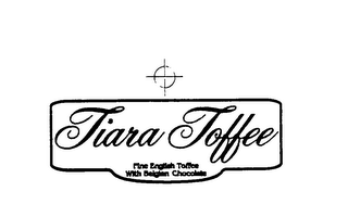 TIARA TOFFEE FINE ENGLISH TOFFEE WITH BELGIAN CHOCOLATE logo