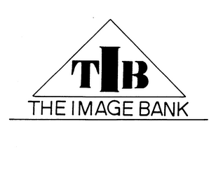 TIB THE IMAGE BANK logo