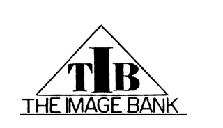 TIB THE IMAGE BANK logo