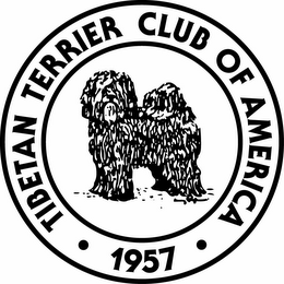 TIBETAN TERRIER CLUB OF AMERICA 1957 logo