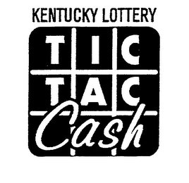 TIC TAC CASH KENTUCKY LOTTERY logo
