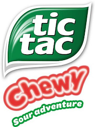 TIC TAC CHEWY SOUR ADVENTURE logo