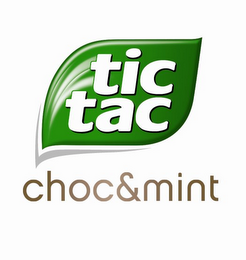 TIC TAC CHOC&MINT logo