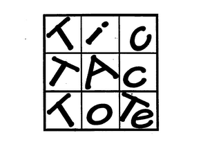 TIC TAC TOTE logo