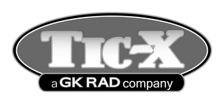 TIC-X A GK RAD COMPANY logo