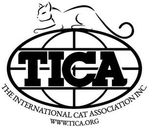 TICA THE INTERNATIONAL CAT ASSOCIATION INC. WWW.TICA.ORG logo