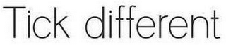 TICK DIFFERENT logo