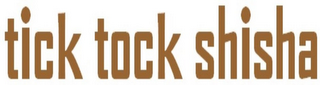TICK TOCK SHISHA logo