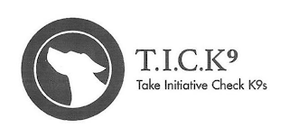 T.I.C.K9 TAKE INITIATIVE CHECK K9S logo