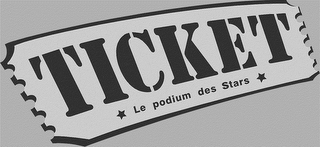 TICKET LE PODIUM DES STARS logo