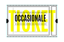 TICKET OCCASIONALE