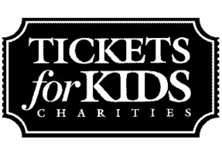 TICKETS FOR KIDS CHARITIES logo
