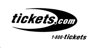 TICKETS.COM 1-800-TICKETS logo