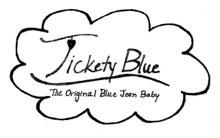 TICKETY BLUE THE ORIGINAL BLUE JEAN BABY logo